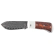 Nóż składany Kizer Trestle D Grey Aluminium / Leopardwood, Acid Washed Damascus by Azo (V3760A3)