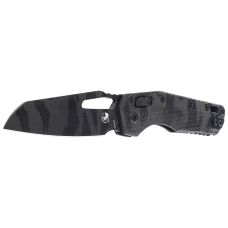 Nóż składany Microtech MSI S/E Ram-Lok Midnight Tiger Camo Tri-Grip Polymer, Midnight Tiger Camo M390MK by Tony Marfione (210T-1PMMTC-X8Z4)