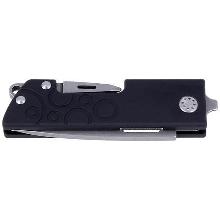 Maserin D-Dut 214/N Multi-Tool Folding Knife Black Aluminum, Stonewashed 440C by Bonus