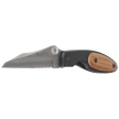Muela KSC-7OL Black Aluminum/Olive Wood, Satin P/S 440C Knife