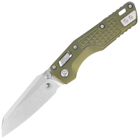 Nóż składany Microtech MSI Ram-Lok Mini S/E Frag OD Green Aluminium, Stonewashed M390MK by Tony Marfione (210M-10FROD)
