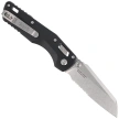 Microtech MSI Ram-Lok Mini S/E Knife Black Fluted Aluminium, Stonewashed P/S M390MK by Tony Marfione (210M-11FL)