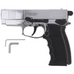 Zestaw pistolet wiatrówka Voltran Ekol ES 55 Shiny 4.5 mm, 1500 BBs, 10 kapsuł, tarcze