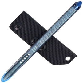 Microtech TAC-P Mini Spike Marfione Select Knife Ice Blue Titanium by Tony Marfione (112M-MS3)