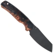 Nóż składany Bestechman Cicada's Wing-TL Black-Gold Resin / Wood, Black PVD 10Cr15CoMoV (BMK24-W-2)