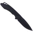 Nóż składany Herbertz Solingen Black / Red Aluminium, Black Blade (576812)