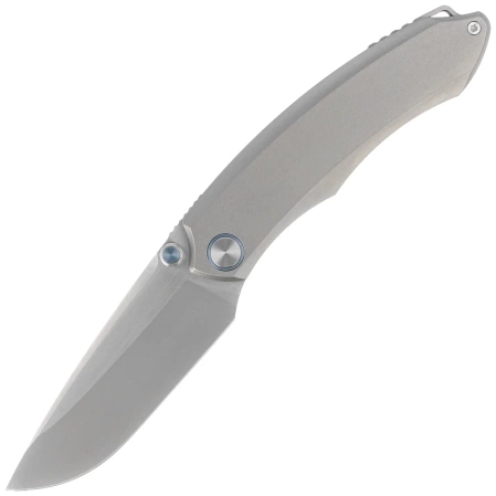 Remette Wild Species Knife Gray Titanium, Hand Grinding M390 (WD108-G)