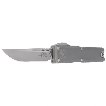 Nóż automatyczny OTF Microtech Ultratech Gen IV S/E Natural Clear Aluminium, Apocalyptic M390MK by Tony Marfione (11214-10APNC)