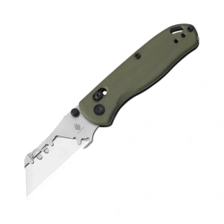 Kizer Uti Bear 2 Knife Olive Green G10, Bead Blasted SK5 / 50Cr15MoV by Azo (V3619JA6)