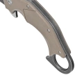 Nóż składany Maserin Karambit Brown G10, Stonewashed 420 (42013G10M)