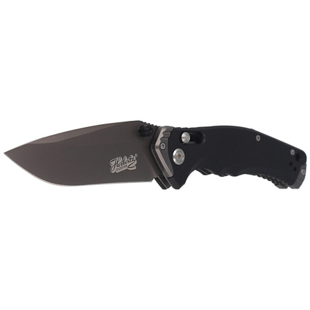 Nóż składany Herbertz Selektion Black G10, Stonewashed 440C (53018)