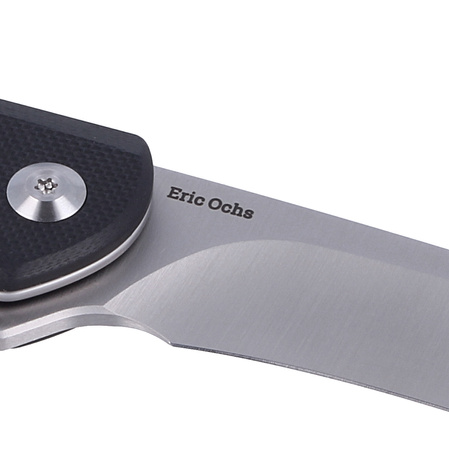 Nóż składany CIVIVI Mini Sandbar Black G10, Satin Finish by Eric Ochs (C20011-1)