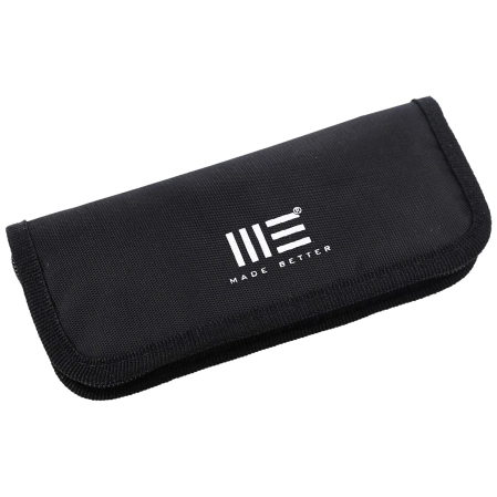 Nóż składany WE Knife Solid Black Titanium, Black Stonewashed CPM 20CV by Gustavo T. Cecchini (WE22028-1)