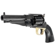 Pietta 1858 Remington New Model Army Steel Sheriff Black Grip .44 Revolver (RGASH44/BD/VB)