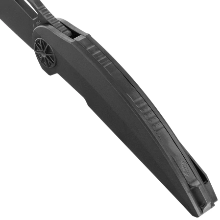 Nóż składany Rike Knife RK-Tissot 2-B Black DLC Titanium, Black DLC M390