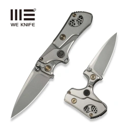 WeKnife NexoMorph Gray Titanium, Stonewashed M390 (WE24037B-2)