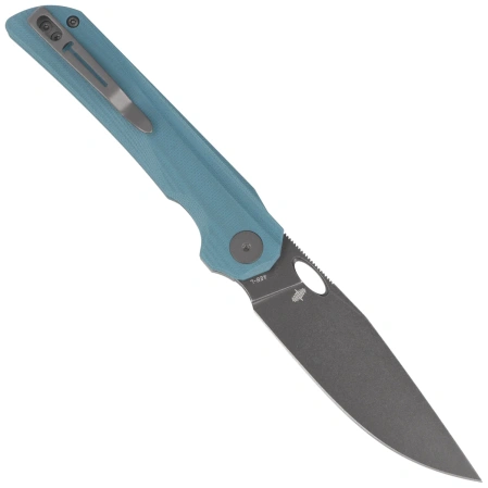 Bestechman Smuga Knife Grey G10, Grey PVD Stonewashed AEB-L by Kombou (BMK22C)