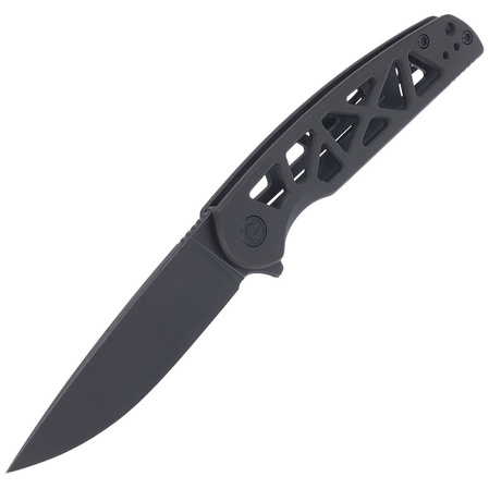 CIVIVI Perf Black Stainless Steel, Black Stonewashed (C20006-B)