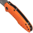 Nóż składany Third Decor Habitat N83O Orange Anodized Aluminum, Titanium Gray Coated 420 (TH-N83O)