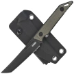 Nóż Kubey Goliath Green Micarta, Blackwashed 14C28N by Jake Hoback (KU430F)