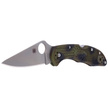 Nóż składany Spyderco Delica 4 FRN Zome Green, Plain VG-10 (C11ZFPGR)