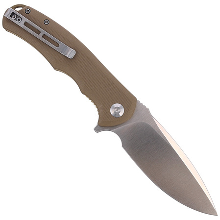 Civivi Knife Praxis Tan G10, Satin 9Cr18MoV (C803B)