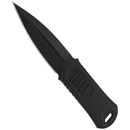 We Knife OSS Dagger Black G10, Black Stonewashed by Justin Lundquist (2017E)