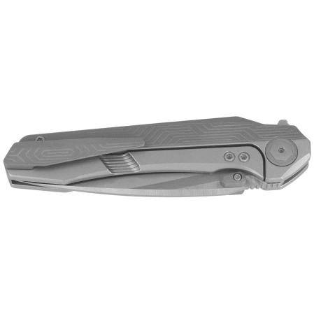 Nóż składany Bestech Wet Nellie Two Tone Gray Titanium, Satin MagnaCut by Kombou (BT2505B)