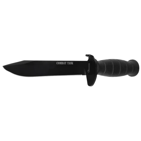 Martinez Albainox Combat Task Knife Glock Type Black ABS, Black 3Cr13Mov (32084)