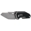 Kizer Zero Knife Gray Titanium / Black Aluminium, Hand Brushed S45VN by Maciej Torbe (Ki3664A2)