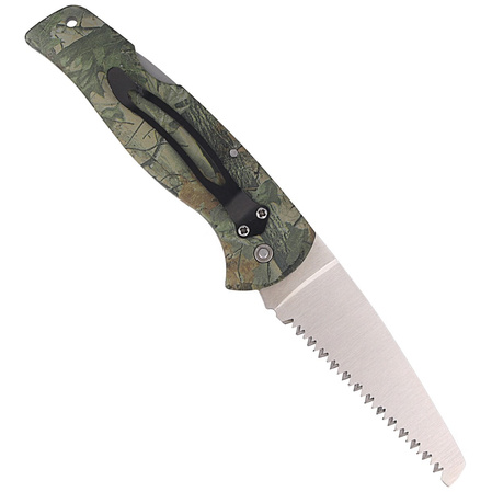 Piła składana Herbertz Solingen Wood Camo Elastomer, Satin Finish 114mm (55004)