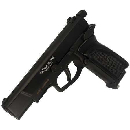 Airgun set 10: Voltran Ekol ES P66 Black 4.5 mm Pistol, 1500 BBs, 10 CO₂ cartridges, 100 targets