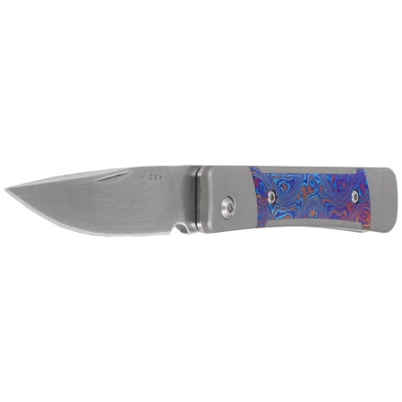 Nóż składany Kizer Little Grand LE Titanium / Timascus, Satin M390 by Jonathan Styles (Ki2670A3)