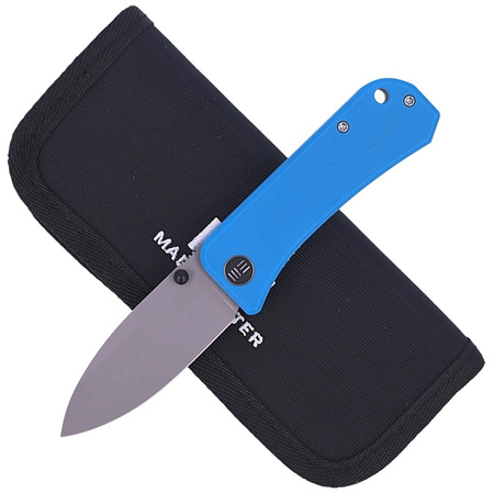 WE Knife Banter Blue G10, Stonewashed CPM S35VN by Ben Petersen (2004A)