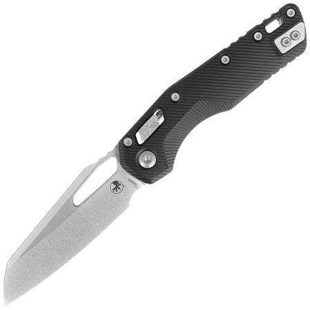 Nóż składany Microtech MSI S/E Black Fluted Aluminium, Stonewashed M390MK by Tony Marfione (210-10FL)