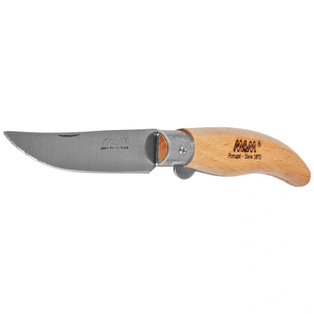 MAM Iberica S Blade Lock  Knife Light Beech Wood, Satin 420 (2011-LW)