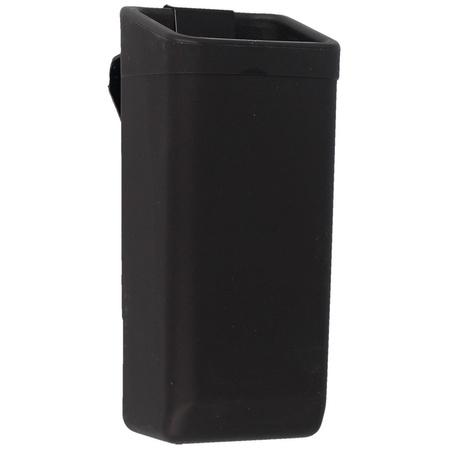 ESP Double-Stack 9 mm / .40 Magazine Pouch with Metal Clip, Black (MH-64)