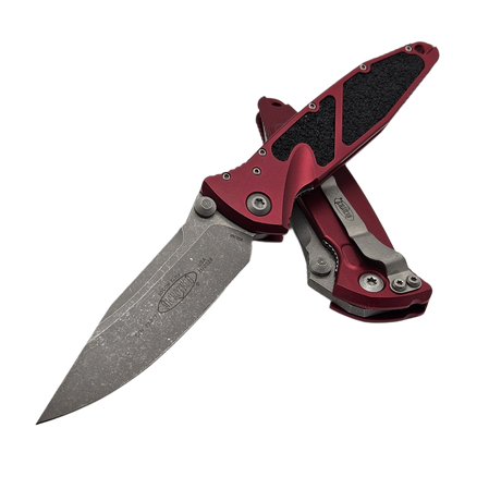 Microtech Socom Elite S/E-M Knife Merlot Aluminum, Apocaliptic M390 by Tony Marfione (160-10APMR)