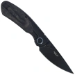 Nóż składany Bestech Lito Black Titanium / Carbon Fiber, Black Stonewashed M390 by Ostap Hel (BT2307D)