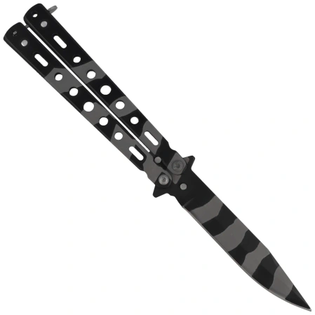 Martinez Albainox Balisong Knife Urban Camo Steel, Urban Camo 3Cr13Mov (02192)