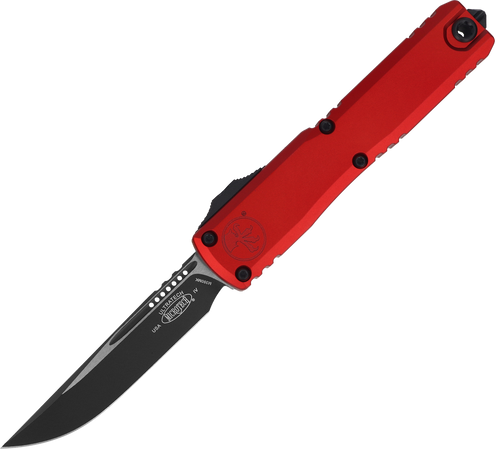 Microtech Ultratech Gen IV S/E OTF Knife Red Aluminum, Black M390MK by Tony Marfione (11214-1RD)