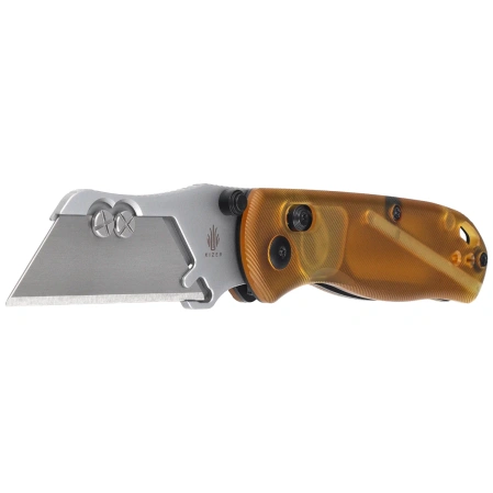 Nóż składany Kizer Uti Bear 1 Yellow PEI, Blasted SK5 / 50Cr15MoV by Azo (V3619JA4)