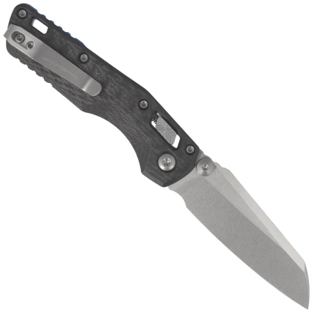 Nóż składany Microtech MSI Ram-Lok Mini S/E Marfione Select Slab Side Carbon Fiber, Stonewashed M390MK by Tony Marfione (210M-10MS9)
