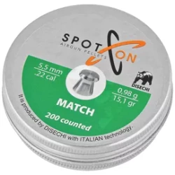 Śrut Spoton Match 5.5 mm, 200 szt. 0.98g/15.10gr