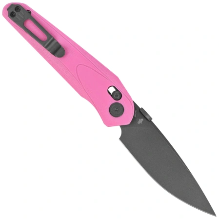 Bestech Mothus Knife Pink G10, Grey PVD 14C28N by Kombou (BG67E)