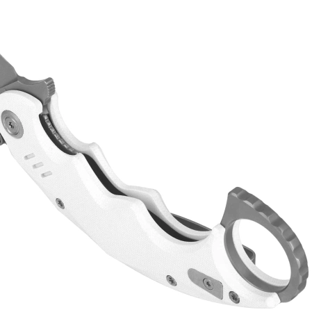 Nóż składany Kubey Mini Wrath White G10, Beadblasted 14C28N (KU262K)