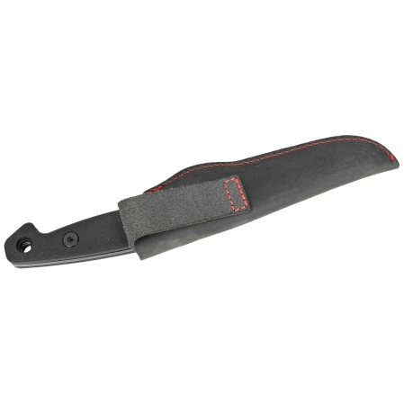 Turq Gear Wolf Drop Point Black G10 Full Cubic, HW Black, Cerakote Graphite Black Sleipner