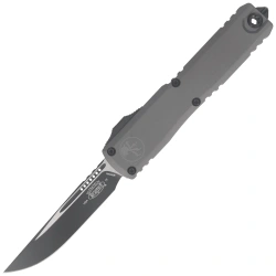 Microtech Ultratech Gen IV S/E OTF Knife Natural Clear Aluminum, Black M390MK by Tony Marfione (11214-1NC)