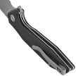 Kubey Nova KU117L Knife, Black G10, Satin 14C28N