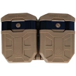 ESP Double Swiveling Holder for Two AK47/AK74 Magazines with UBC-04-2 MOLLE Clip - Khaki (MH-MH-44-AK KH)